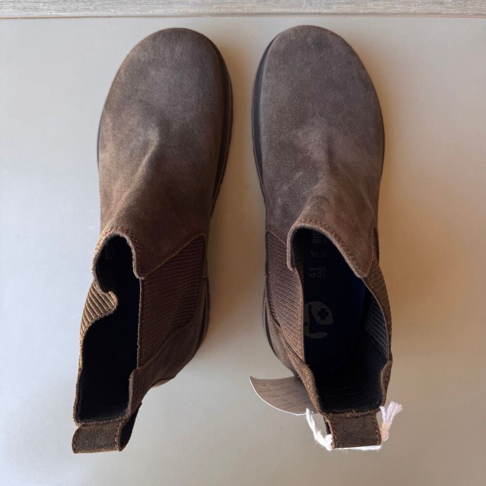 NEW Birkenstock Highwood Slip On Boots Womens 41EU/10US Ankle Mocca Brown Suede - Picture 5 of 13